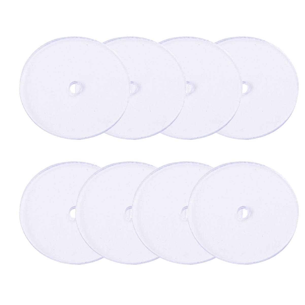 Evrysdi Silicone Earring Backs Stopper Pad for Girls Ladies Women Ear Lobe Support Patches for Heavy Earrings Transparent Pack of 200 (B0CK8DHX28) Amazon Price History, Amazon Price Tracker