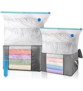 Sac De Rangement Flexible Sous Le Lit à Fermeture Éclair Avec Séparateurs Amovibles (Pack De 2), Sacs De Rangement En Tissu Épais Pour Vêtements, Couvertures, Couette