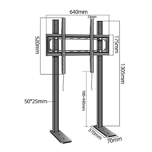 Soporte Universal de Piso para TV de 40-75 Pulgadas THEGA miniatura 2