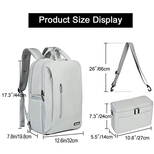 Mochila para cámara CADeN con compartimiento para laptop 15.6" miniatura 6