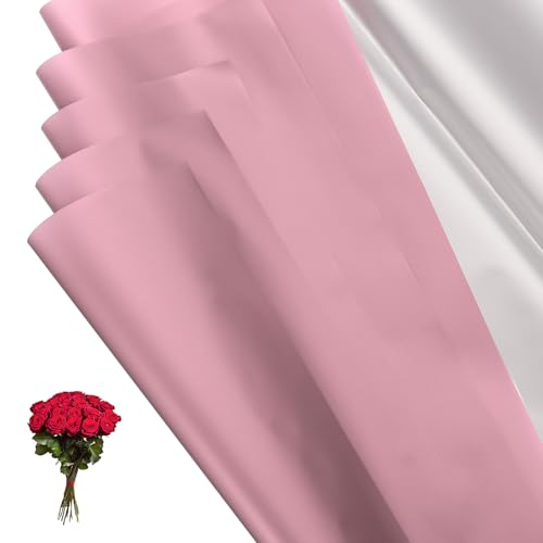 Papier cadeau irisé fleuriste pour vos bouquets de mariage et décorations de table violettes