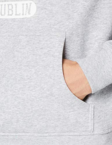 Grey Marl and Navy Trinity College Dublin Ireland 1592 Hooded Sweatshirt3