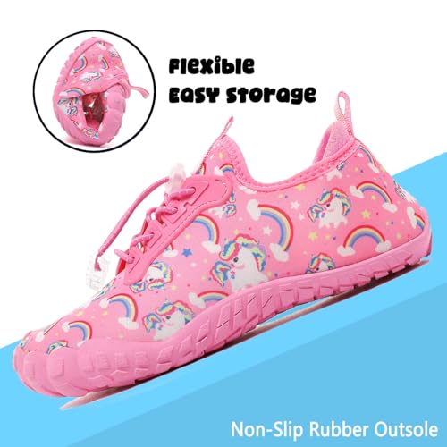 Image of Quickshark Kids Water Shoes Boys Girls Barefoot Aqua Socks Outdoor Indoor Quick Dry Sandals Lightweight Slip On Walking Sneakers for Beach Pool Swim (Little Kid /Big Kid)