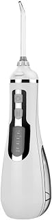 Water Flosser Professional Cordless Dental Oral Irrigator, 135ML Portable Tank and Rechargeable IPX7 Waterproof, Easy to Clean Saves Space