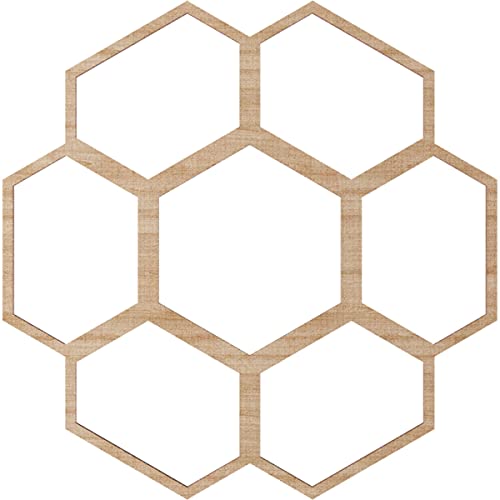 Image of Ekena Millwork 22 inchOD x 9 3 /8 inchID x 1 /4 inchT Florin Wood Fretwork Pierced Ceiling Medallion, Alder