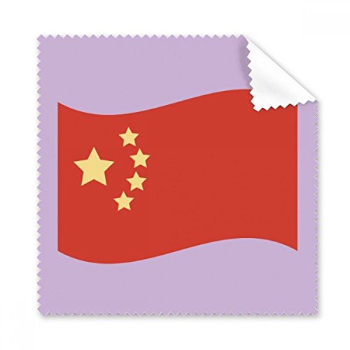 Chiffon de nettoyage pour lunettes drapeau de la Chine pour écran au bureau