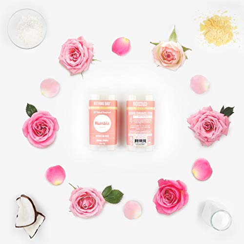 Humble Brands All Natural Aluminum Free Deodorant Stick For Women And Men, Lasts All Day, Safe, And Certified Cruelty Free, Moroccan Rose, Pack Of 1 #TOP6