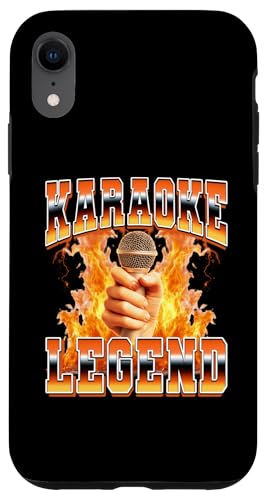 Karaoké Legend Music Lovers Singers Singing 90s Bootleg Coque pour iPhone XR