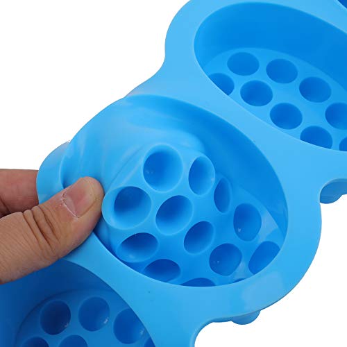 Hedume 4 Pack Silicone Massage Bar Soap Molds, Sj 4 Cavity Silicone Massage Molds, Nonstick & Bpa Free, Handmade Soap Molds For Soaps Making #TOP2