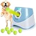 Orifesio Lanzador de Pelotas para Perros Automático, Lanza Pelotas Perro con 6 Pelotas, Lanzador Pelotas Perro, Juguetes Interactivos para Perros para Interior y Exterior