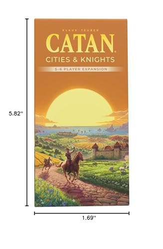CATAN Cities & Knights 6th Edition Extensión jugadores 5-6 miniatura 5