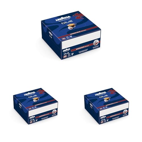 Image of Lavazza Blue Espresso Dolce, Pack Of 300 Coffee Capsules, Compatible With Blue Machines, 800 Gm