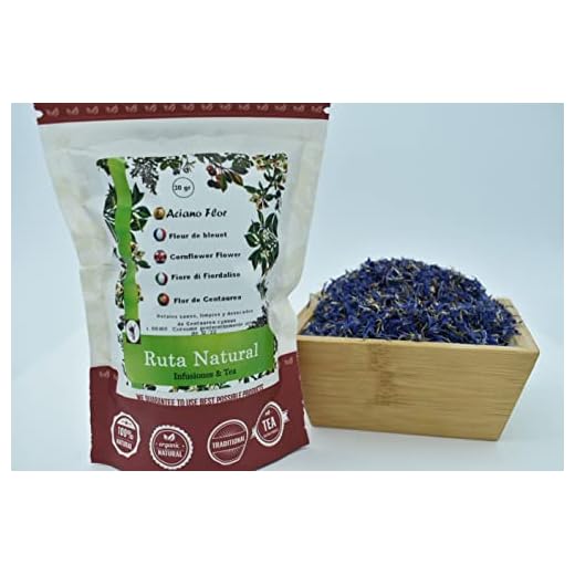 Aciano Pétalos Azules - Infusión de la Vista 20 g