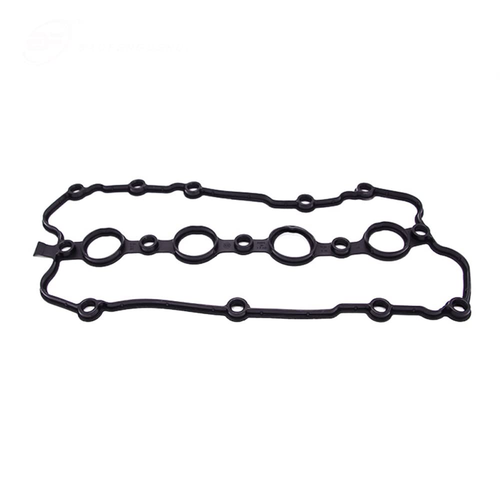 Riloer Junta de tapa de válvula – 1 pieza 06F103483D, compatible con Audi A3 A4 S3 TT, apto para SEAT EXEO FREETRACK LEON, compatible con VOL*KSWAGEN Bo*ra compatible con EOS GOLF GTI