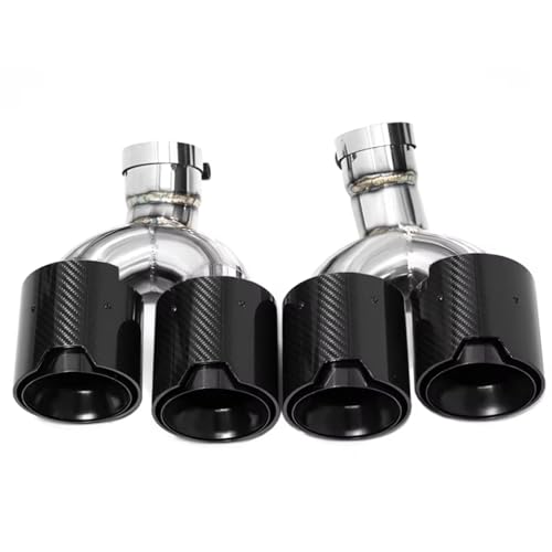 Embout Silencieux BMW G60 G61 en Carbone pour Finition Quad Exhaust Prestige