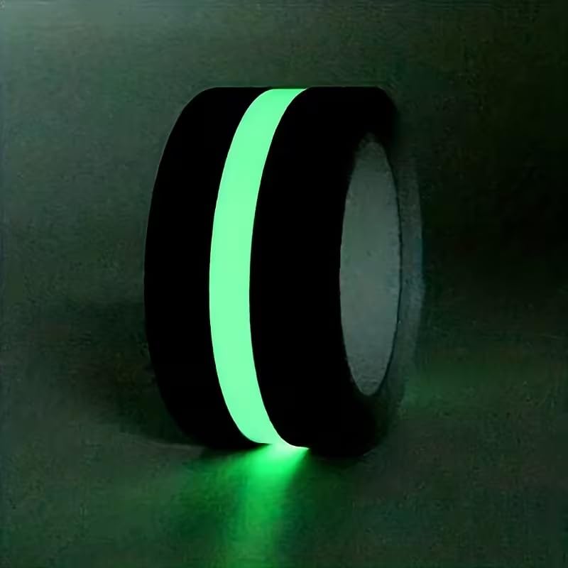 Glow in The Dark Anti Slip Tape, Super Strong Adhesive, Weatherproof Non Slip Strips for Stairs, Ramps, Decks, Green