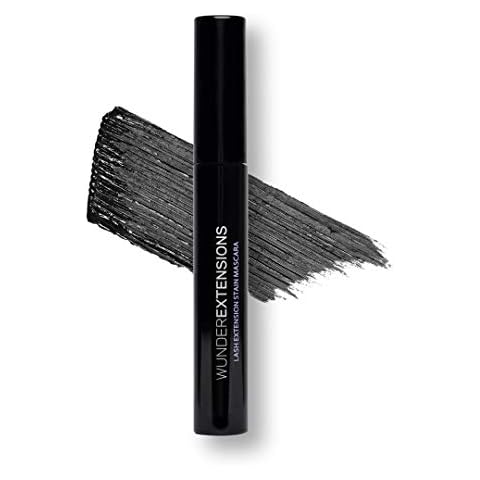 WUNDERBROW Makeup Lash Extension Stain Mascara, Volume And Length Long Lasting Waterproof, Black Cover