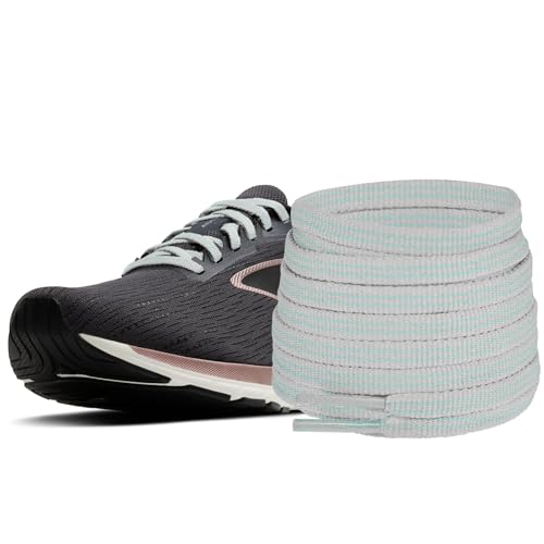 UamGlsob 6mm �|���G�X�e���C�Ђ� Brooks Ghost�A�A�h���i����GTS�A�O���Z����&���[���`�p�A�t���b�g�X�g���C�v�����j���O���[�X�A�ق�h�~�B, �O���[+�u���[�X�|�b�g�B, 47''/120cm