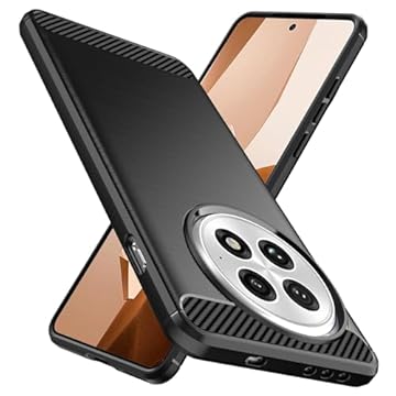 Natbok Capa projetada para OnePlus 13R, TPU flexível [textura escovada] [antiderrapante] à prova de choque, proteção militar, capa fina para OnePlus 13R, preta