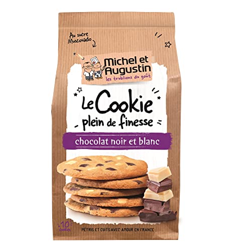 Michel et Augustin Cookie Plein de Finesse Deux Chocolats 140 g Cover