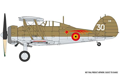 Image of Airfix Gloster Gladiator MK I /MK II 1:72 WWII Military Aviation Plastic Model Kit