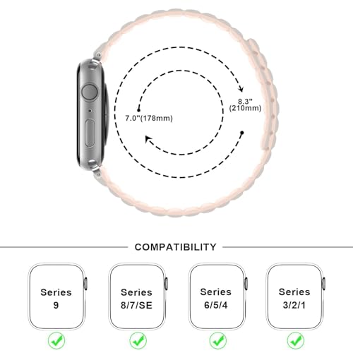 Bracelet Apple Watch réversible confortable pour éviter les irritations au poignet