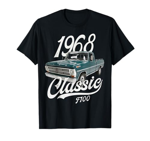 1968 Classic f100 Blue T-Shirt
