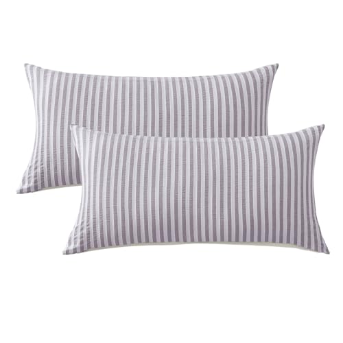 SOULFUL Gestreift Jacquard Gewaschene Baumwolle Bettwäsche Set