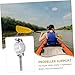 Happyyami Stainless Steel Kayak Holder Convenient Mount Base for Easy Storage and Quick Access Compatible Kayaks and Canoes