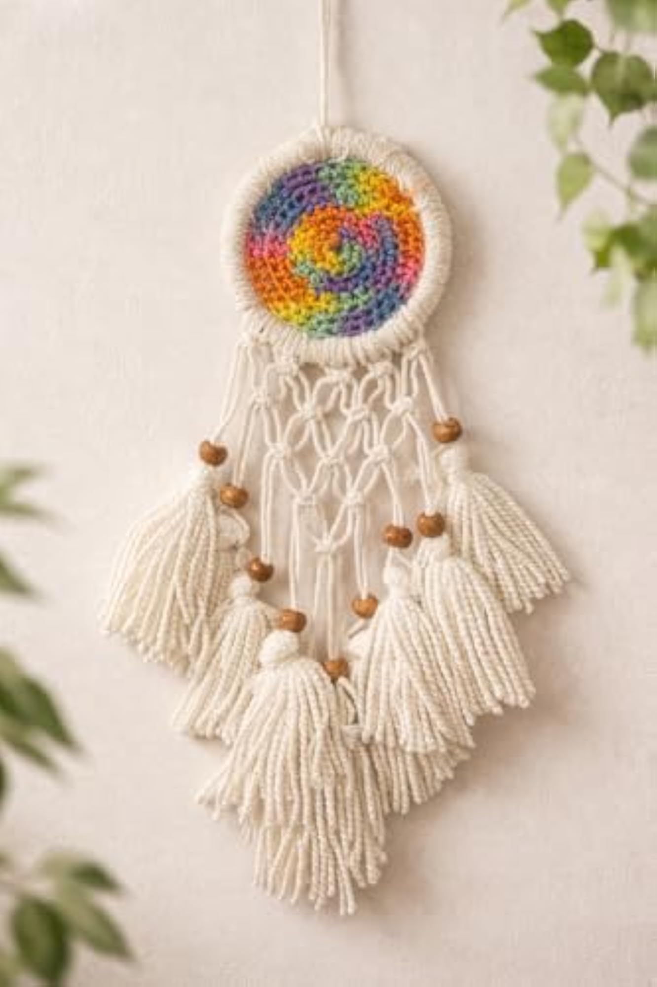 Handcrafted Multicolor Dream Catcher Car Hanging