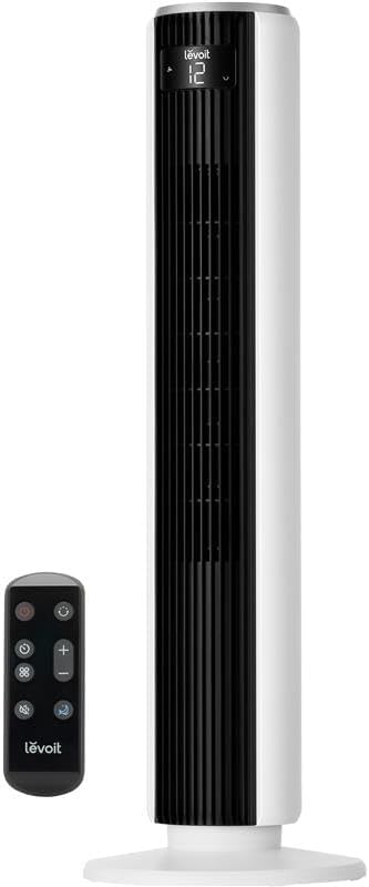 LEVOIT Tower Fan for Bedroom, 90° Oscillating...