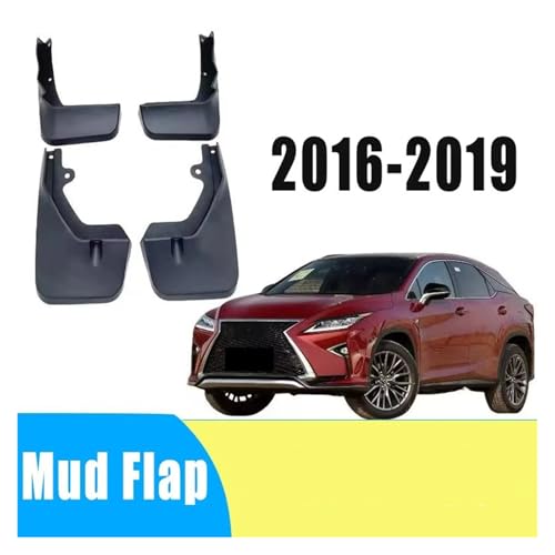 Guardabarros para Lexus RX 2016 2017 2018 2019 accesorios de protección delanteros y traseros 6