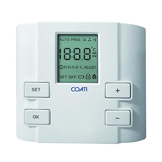 COATI Simon Brico Af126654 - Cronotermostato domot digit. coati bl compacto af126654