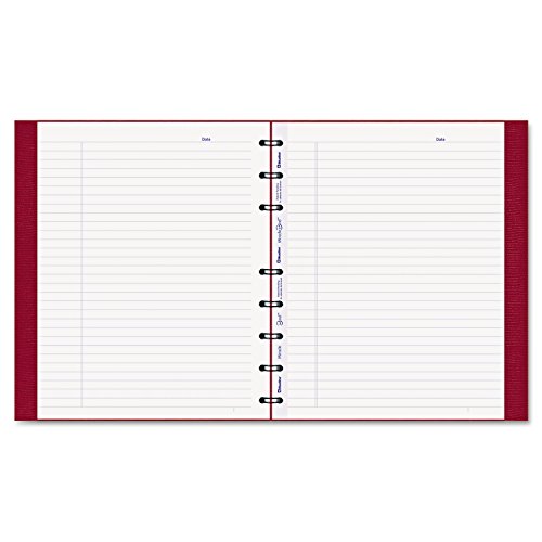 Carnet MiracleBind Blueline rouge motif lézard couverture rigide