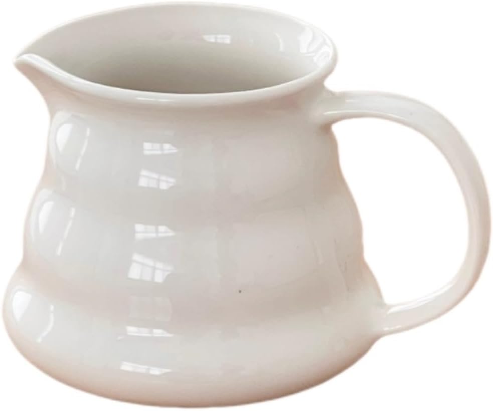 Sauce Boat for Dressing Ceramic Hand Made Coffee Pot Utensils and Utensils for Home Use Juice Gravy Boat Home Cafe Restaurant
