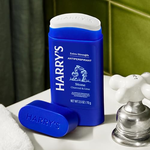 Harry's Extra-Strength Antiperspirant Deodorant, Sweat & Odor Control Antiperspirant for Men, Stone, 2.5 oz Pack of 3 by Harry's - Image 4
