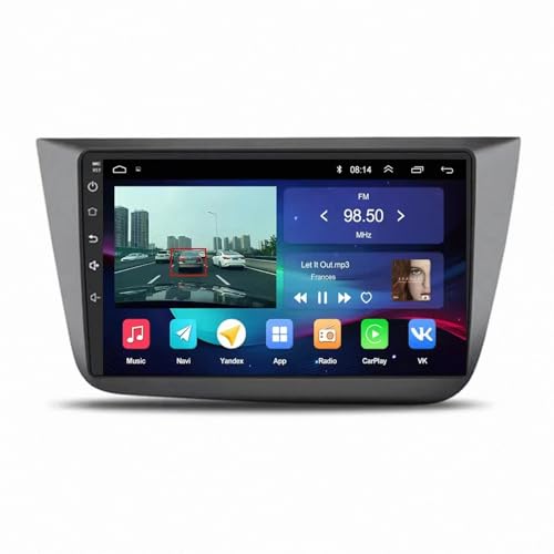Estéreo Seat Altea 2004-2015 con Bluetooth para evitar multas de tráfico