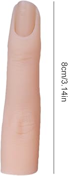Fake Finger – Liquid Silicone | Manicure Practice Hand | Prosthetic Finger | Realistic Training Tool For Manicure Practice Cosmetology Education And Daily Skill Development