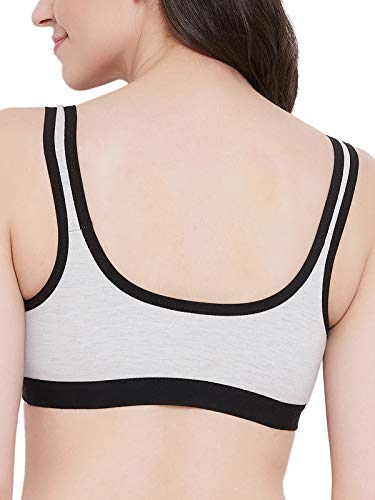 Image of Clovia Women Medium-Impact Sports Bra- Non-Padded, Full Coverage