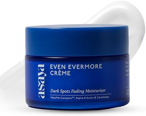 Asaya Ceramides Moisturizer with Alpha Arbutin | Dark Spots & Acne Marks Removal Cream | MelaMe™ Complex for Hyperpigmentation & Even Skin Tone | Barrier Repair & Deep Hydration | Lightweight Non-Greasy & Fast Absorbing | For Face & Neck | Oily Dry & Combination Skin | Men & Women | 50g