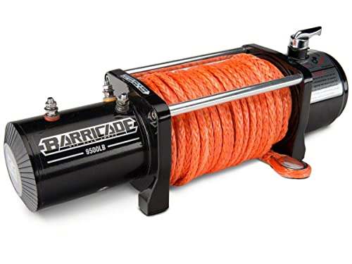 Barricade Winch 12,000 lb con cuerda sintética miniatura 3