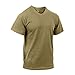 Rothco AR 670-1 Compliant Coyote Brown Military T-Shirt, 3-Pack