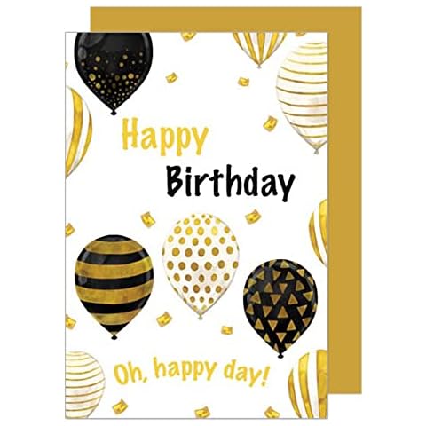 Edition Seidel Premium Birthday Card with Envelope Greeting Card Billet Birthday Happy Birthday Man Woman Single Sayings Card (G3045 SW022) Cover