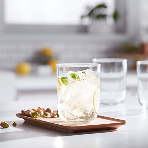 Libbey Polaris Rocks Glasses, Axis, 15-Ounce, Set Of 8 #TOP1