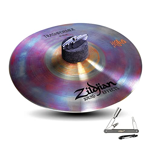 Avedis Zildjian Company Zxt10Trf 10 inch Zxt Trashformer Cymbal Short Sustain W/ Mid Pitch With Zkey