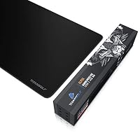 TITANWOLF - Übergröße Mauspad Gaming Titanwolf 1200x400mm - XXXL Mousepad groß Motiv - Tischunterlage Large Size - verbessert Präzision und Geschwindigkeit - XXL z.B. für Logitech Maus und Tastatur – Ansicht 5