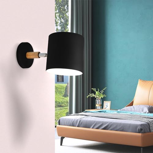 Lámpara de Pared Giratoria Ajustable con Casquillo E27 para Pasillos Interiores