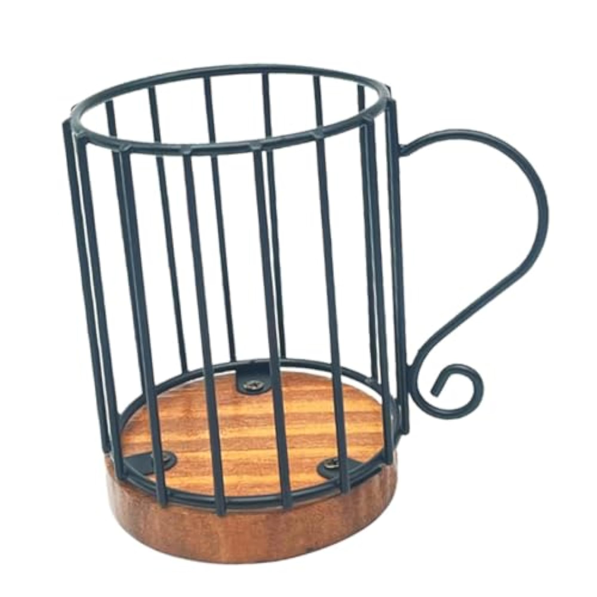Coffee Filter Holder Storage Container, Black