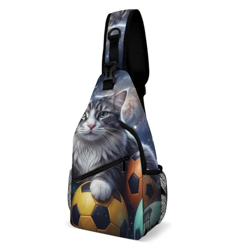 Mochila crossbody compacta para viaje y senderismo miniatura 1