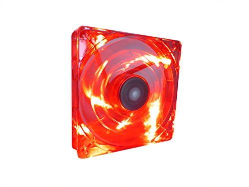 Bgears 120mm High Performance PWM Technology Fan - Translucent Red (b-PWM 120 Red 2ball) by Bgears - Image 3